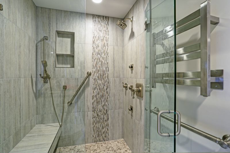 Rain Shower Head and Modern Fixtures